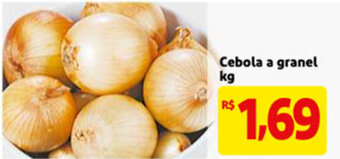 Mercado Extra Cebola a granel 1kg oferta