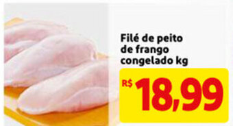 Mercado Extra File de Peito de Frango congelado 1kg oferta