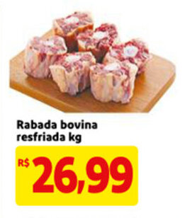 Mercado Extra Rabada bovina resfriada 1kg oferta