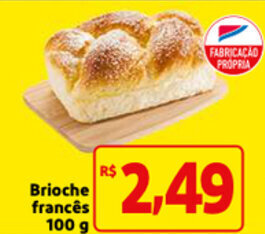 Brioche frances 100g