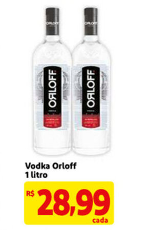 Mercado Extra Vodka Orloff 1L oferta