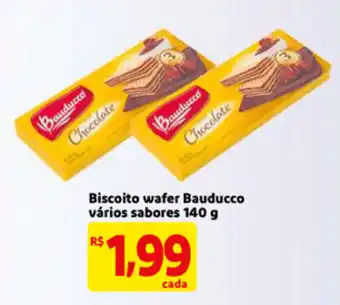 Mercado Extra Biscoito wafer Bauducco varios sabores 140g oferta