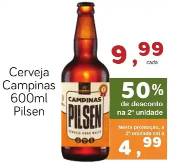 Supermercado Dalben Cerveja Campinas 600ml Pilsen oferta