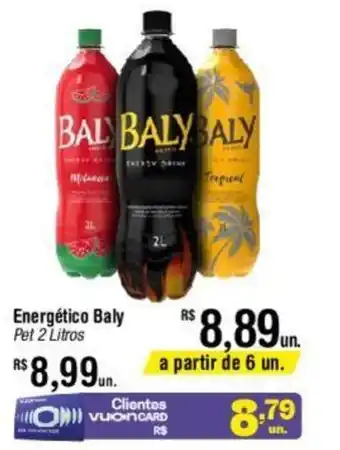 Energético Baly Pet 2 Litros