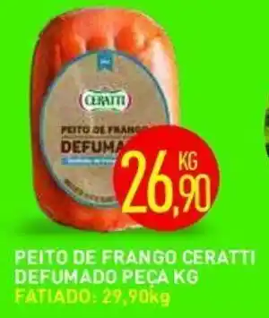 Calvo Atacadista PEITO DE FRANGO CERATTI DEFUMADO PEÇA KG oferta