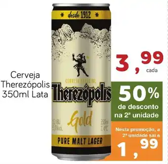 Cerveja Therezópolis 350ml lata