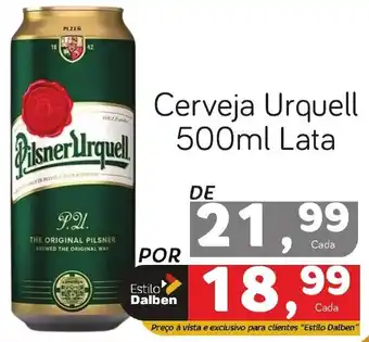 Supermercado Dalben Cerveja Urquell 500ml Lata oferta