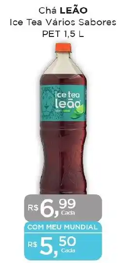 Chá LEÃO Ice Tea Vários Sabores PET 1,5 L