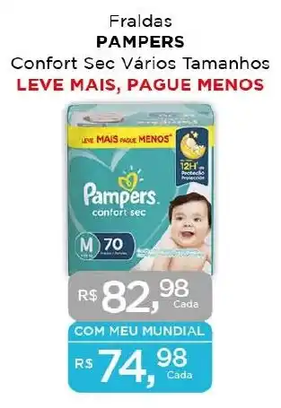 Fraldas PAMPERS