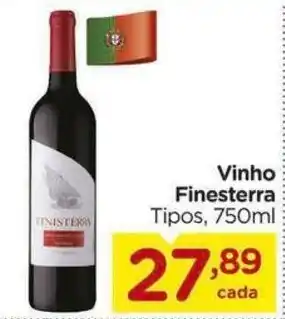 Carrefour Vinho Finesterra Tipos, 750ml oferta