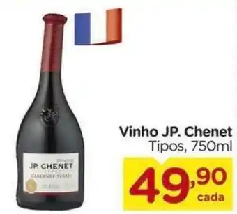 Vinho JP. Chenet Tipos, 750ml