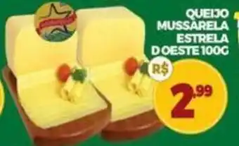QUEIJO MUSSARELA ESTRELA D OESTE 100G