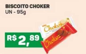 Pais e Filhos Supermercados Biscoito Choker 95g oferta