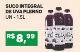 Suco Integral De Uva Plenno 1.5L