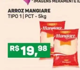 Pais e Filhos Supermercados Arroz Mangiare Tipo 1 Pct 5kg oferta