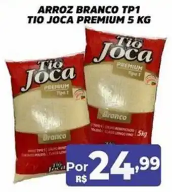 ARROZ BRANCO TP1 TIO JOCA PREMIUM 5 KG