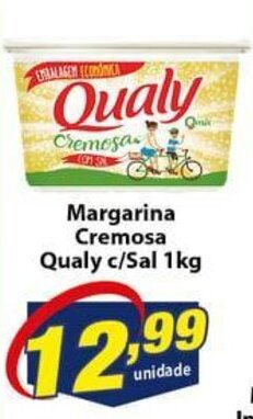 Vencedor Atacadista Margarina Cremosa Qualy c/ sal 1kg oferta