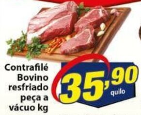 Contrafile Bovino resfriado peca a vacuo 1kg