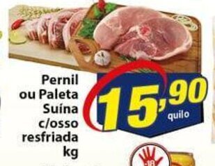 Pernil ou Paleta Suina c/ Osso resfriada 1kg