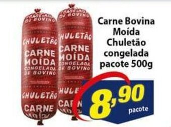 Vencedor Atacadista Carne Bovina Moida Chuletao Congelada pacote 500g oferta