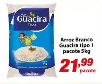 Ricoy Supermercados Arroz Branco Guacira tipo 1 pacote 5kg oferta