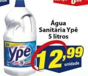 Vencedor Atacadista Agua Sanitaria Ype 5L oferta
