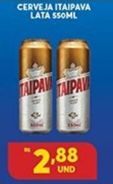 Atacadão Centro Sul Cerveja Itaipava Lata 550ml oferta