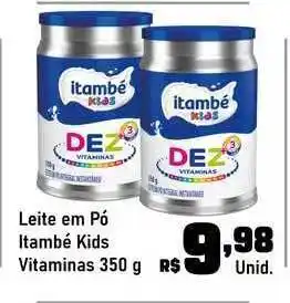 Tatico Leite Em Pó Itambé Kids Vitaminas 350g oferta