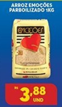 Atacadão Centro Sul Arroz emcoces Parbolizado 1kg oferta