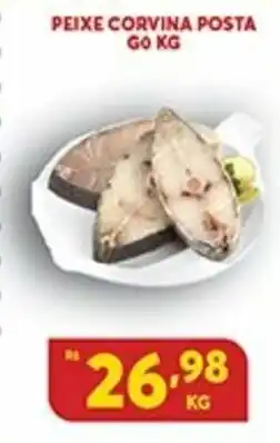 Atacadão Centro Sul Peixe Corvina Posta Go 1kg oferta
