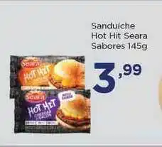 Apoio Mineiro Sanduiche Hot Hit Seara Sabores 145g oferta
