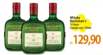 Atacadão Whisky Buchanan's 12 Anos Garrafa com 750ml oferta