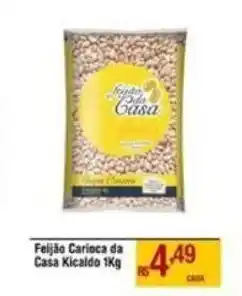 Max Atacadista Feijão Carioca da Casa Kicaldo kg oferta