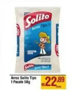 Max Atacadista Arroz Solito Tipo 1 Pacote 5Kg oferta