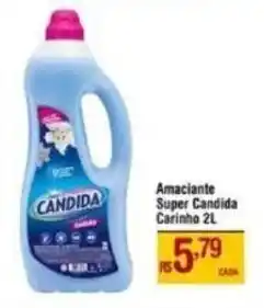 Amaciante Super Candida Carinho 2L