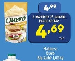 Maionese Quero Big Sache 1.02kg