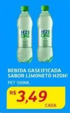 Assaí Atacadista BEBIDA GASEIFICADA SABOR LIMONETO H20H! PET 500ML oferta