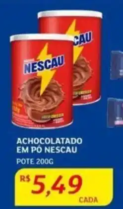 Assaí Atacadista ACHOCOLATADO EM PO NESCAU POTE 200G oferta