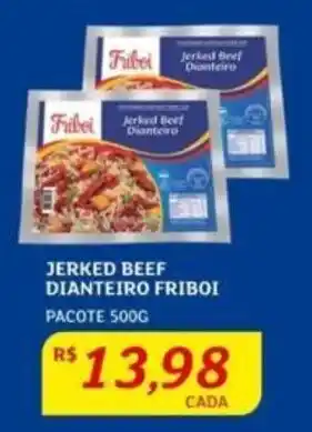 Assaí Atacadista JERKED BEEF DIANTEIRO FRIBOI PACOTE 500G oferta