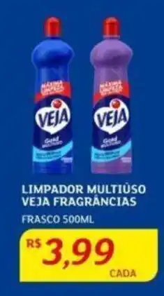 Assaí Atacadista LIMPADOR MULTIUSO VEJA FRAGRÂNCIAS FRASCO 500ML oferta