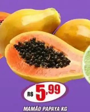 Violeta Supermercados MAMÃO PAPAYA KG oferta