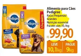 Atacadão Alimento para Cães Pedigree 10,1kg oferta