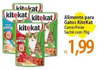 Atacadão Alimento para Gatos Kitekat 70g oferta