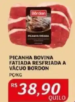 Assaí Atacadista PICANHA BOVINA FATIADA RESFRIADA A VÁCUO BORDON PC/KG oferta