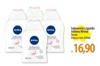 Atacadão Sabonete Líquido Intimo Nivea Suave Frasco com 250ml oferta