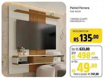 Deltasul Painel Ferrara Cód: 42124 oferta