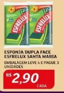 Assaí Atacadista ESPONJA DUPLA FACE ESFRELUX SANTA MARIA oferta