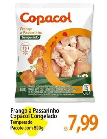 Atacadão Frango à Passarinho Copacol Congelado Temperado Pacote com 800g oferta