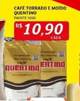 Assaí Atacadista CAFÉ TORRADO E MOÍDO QUENTINO PACOTE 500G oferta