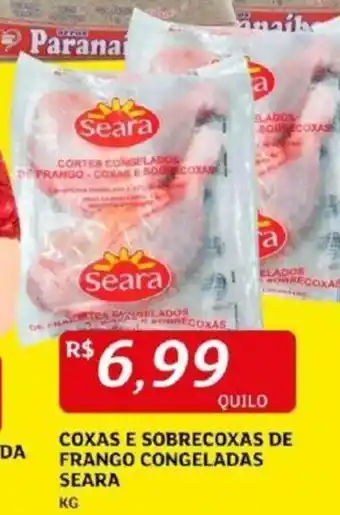 Assaí Atacadista COXAS E SOBRECOXAS DE FRANGO CONGELADAS SEARA KG oferta